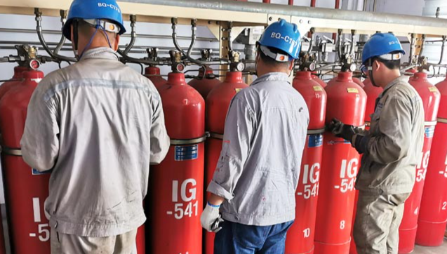 石家莊關于ig541氣體滅火系統組件安裝要求