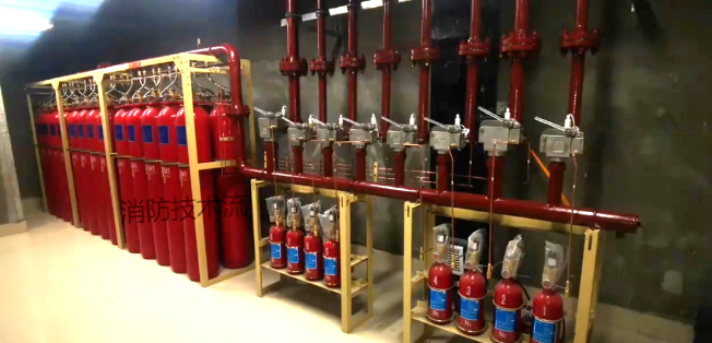 石家莊某地鐵站氣體滅火系統調試實施方案