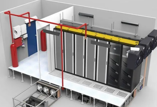 石家莊數據中心的氣體滅火系統應用